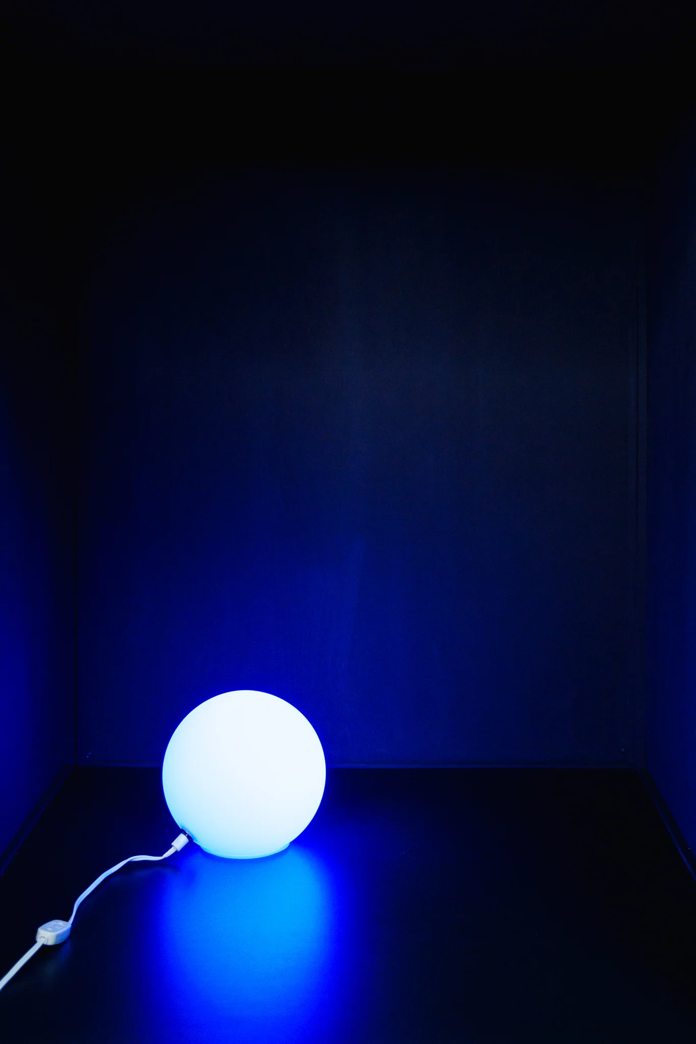 LEDライトを使った光の演出